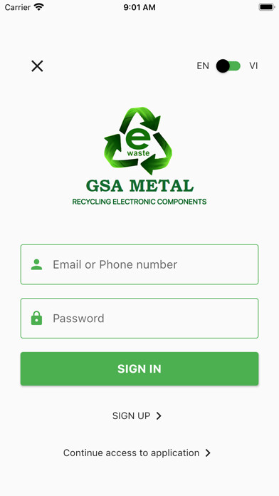 Emulate iPhone app GSAQuotation using MyAndroid