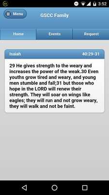 Emulate Android APK GSCC Family Church App