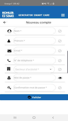Run android online APK GSC KOHLER SDMO from MyAndroid or emulate GSC KOHLER SDMO using MyAndroid