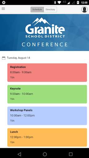 Run android online APK GSD Conf from MyAndroid or emulate GSD Conf using MyAndroid