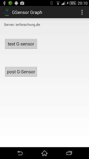 Emulate Android APK GSensor Graph Emulate Android APK GSensor Graph
