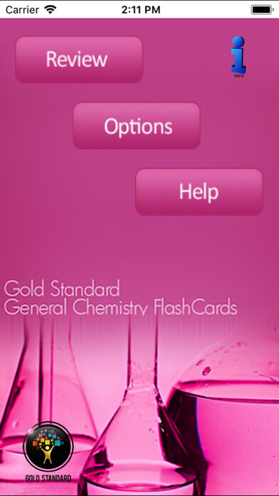Emulate iPhone app GS GAMSAT General Chemistry using MyAndroid