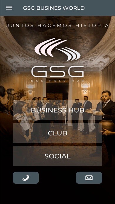 Emulate iPhone app GSG Business Hub using MyAndroid