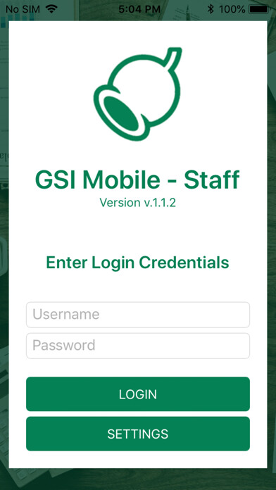Emulate iPhone app GSI Mobile - Staff using MyAndroid