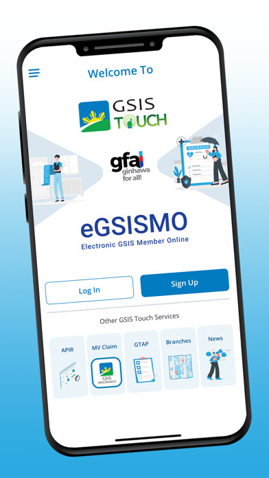 Run android online APK GSIS Touch from MyAndroid or emulate GSIS Touch using MyAndroid