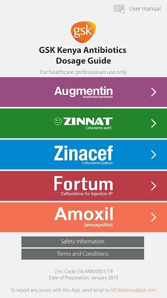 Run android online APK GSK Antibiotics Dosage Guide from MyAndroid or emulate GSK Antibiotics Dosage Guide using MyAndroid Run android online APK GSK Antibiotics Dosage Guide from MyAndroid or emulate GSK Antibiotics Dosage Guide using MyAndroid