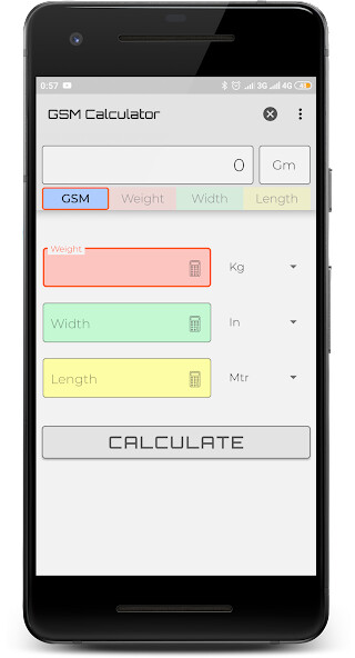 Run android online APK GSM Calculator from MyAndroid or emulate GSM Calculator using MyAndroid