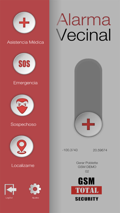 Emulate iPhone app GSM Total Security using MyAndroid