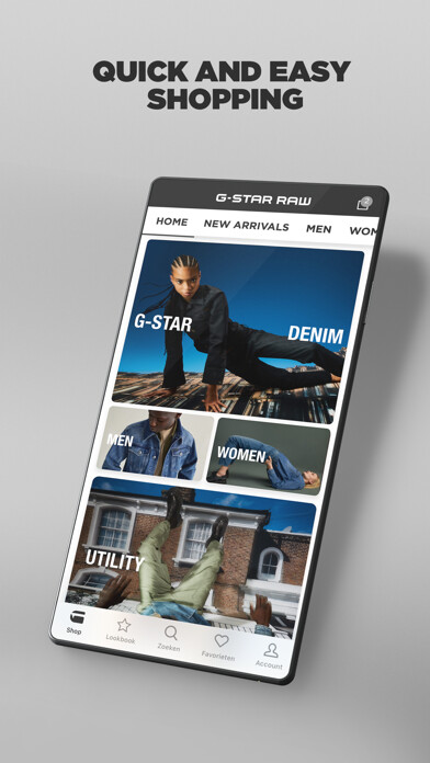Emulate iPhone app G-Star RAW – Official app using MyAndroid Emulate iPhone app G-Star RAW – Official app using MyAndroid