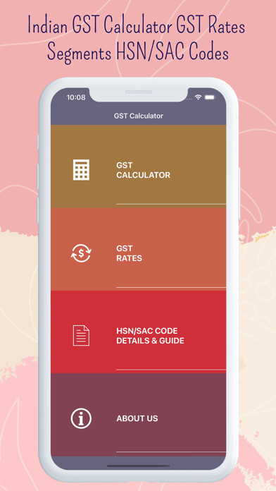 Emulate iPhone app GST Calculator - HSN SAC Code using MyAndroid Emulate iPhone app GST Calculator - HSN SAC Code using MyAndroid