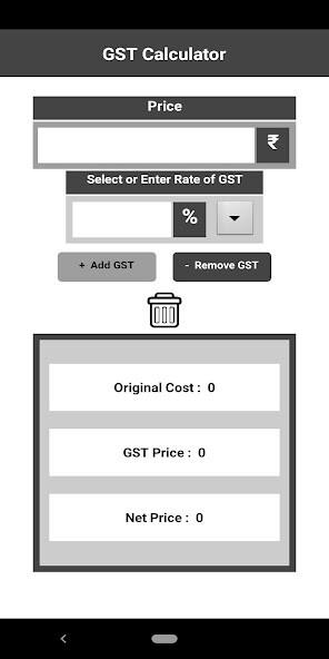 Run android online APK GST Calculator - Make Easy your Tax Calculation from MyAndroid or emulate GST Calculator - Make Easy your Tax Calculation using MyAndroid Run android online APK GST Calculator - Make Easy your Tax Calculation from MyAndroid or emulate GST Calculator - Make Easy your Tax Calculation using MyAndroid