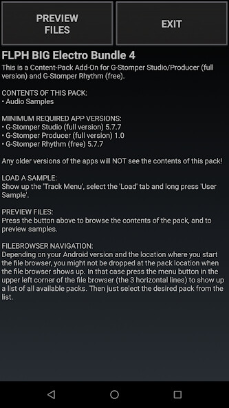 Run android online APK G-Stomper Big Electro Bundle 4 from MyAndroid or emulate G-Stomper Big Electro Bundle 4 using MyAndroid