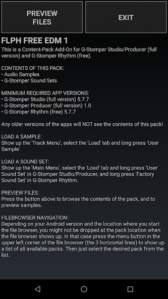 Run android online APK G-Stomper Flph Edm 1 from MyAndroid or emulate G-Stomper Flph Edm 1 using MyAndroid