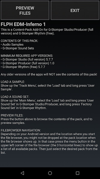 Run android online APK G-Stomper Flph Edm-Inferno 1 from MyAndroid or emulate G-Stomper Flph Edm-Inferno 1 using MyAndroid Run android online APK G-Stomper Flph Edm-Inferno 1 from MyAndroid or emulate G-Stomper Flph Edm-Inferno 1 using MyAndroid