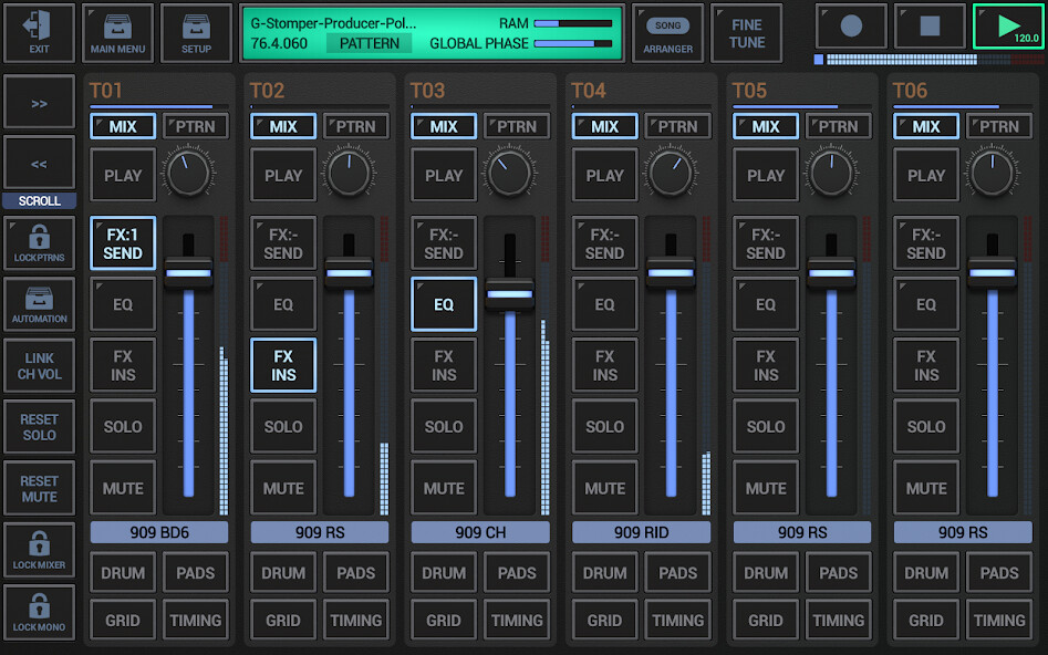 Run android online APK G-Stomper Producer Demo from MyAndroid or emulate G-Stomper Producer Demo using MyAndroid