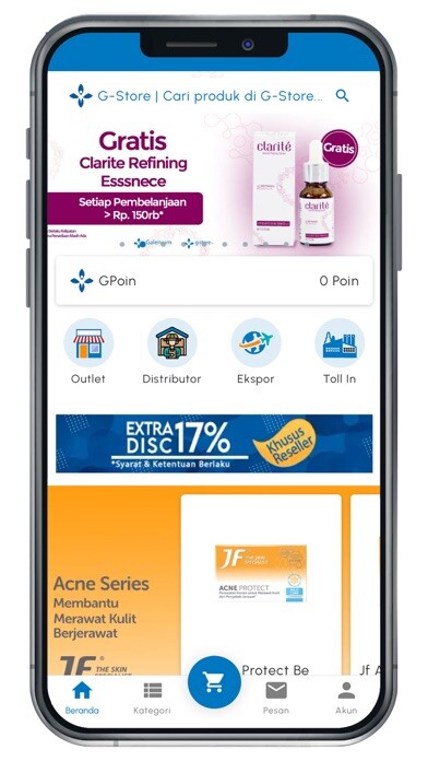 Emulate iPhone app G-Store.id using MyAndroid Emulate iPhone app G-Store.id using MyAndroid