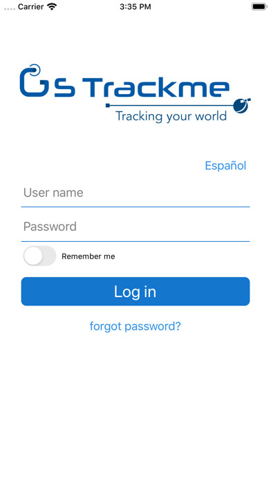 Emulate iPhone app GSTrackme 3 using MyAndroid Emulate iPhone app GSTrackme 3 using MyAndroid