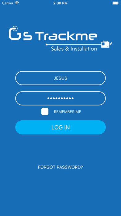 Emulate iPhone app GSTrackMe Services using MyAndroid