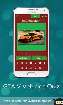 Emulate Android APK GTA V Vehicles Quiz Emulate Android APK GTA V Vehicles Quiz