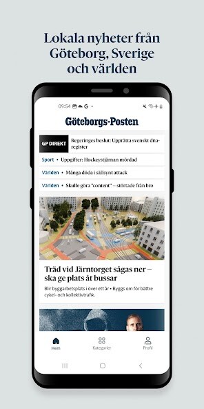 Run android online APK Göteborgs-Posten from MyAndroid or emulate Göteborgs-Posten using MyAndroid