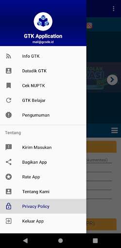 Run android online APK GTK App / Info GTK from MyAndroid or emulate GTK App / Info GTK using MyAndroid