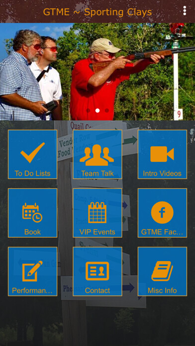 Emulate iPhone app GTME ~ Sporting Clays using MyAndroid