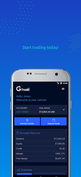 Run android online APK G-Trader from MyAndroid or emulate G-Trader using MyAndroid