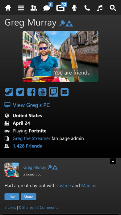 Emulate iPhone app GTribe using MyAndroid