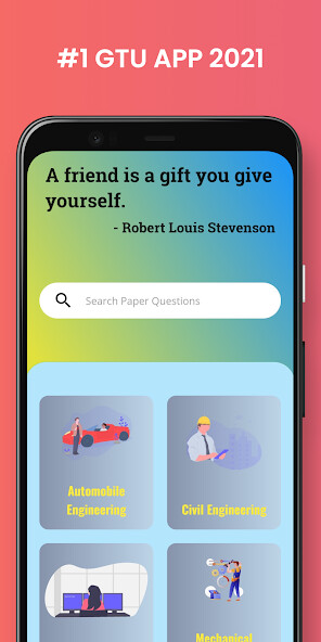Run android online APK GTU Question Paper from MyAndroid or emulate GTU Question Paper using MyAndroid