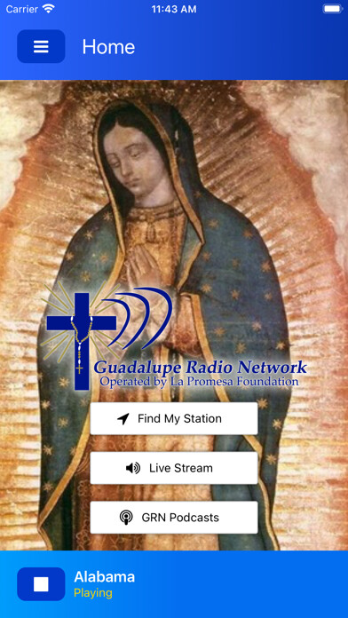 Emulate iPhone app Guadalupe Radio Network App using MyAndroid Emulate iPhone app Guadalupe Radio Network App using MyAndroid