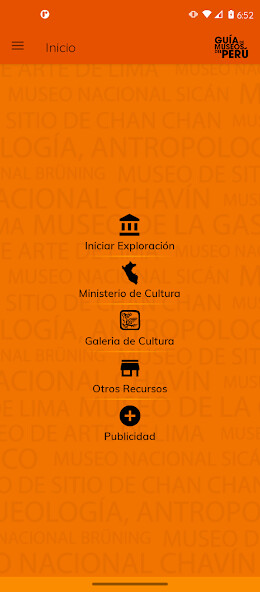Run android online APK Guía de museos del Perú from MyAndroid or emulate Guía de museos del Perú using MyAndroid Run android online APK Guía de museos del Perú from MyAndroid or emulate Guía de museos del Perú using MyAndroid