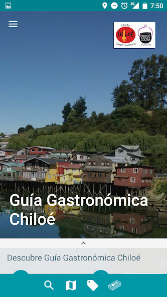 Run android online APK Guía gastronómica Chiloé from MyAndroid or emulate Guía gastronómica Chiloé using MyAndroid