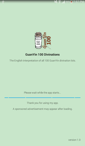 Run android online APK GuanYin 100 Divinations from MyAndroid or emulate GuanYin 100 Divinations using MyAndroid Run android online APK GuanYin 100 Divinations from MyAndroid or emulate GuanYin 100 Divinations using MyAndroid