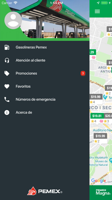 Emulate iPhone app Guía Pemex using MyAndroid Emulate iPhone app Guía Pemex using MyAndroid