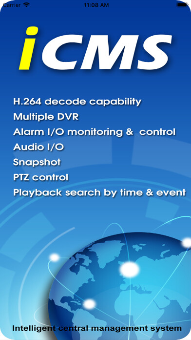 Emulate iPhone app GuardCMS using MyAndroid