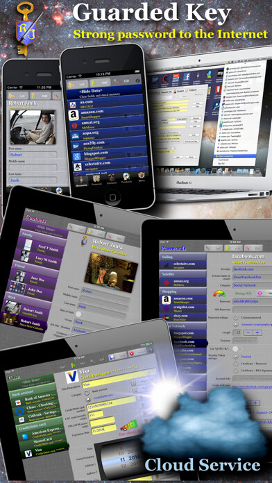 Emulate iPhone app Guarded Key - Password Manager using MyAndroid Emulate iPhone app Guarded Key - Password Manager using MyAndroid
