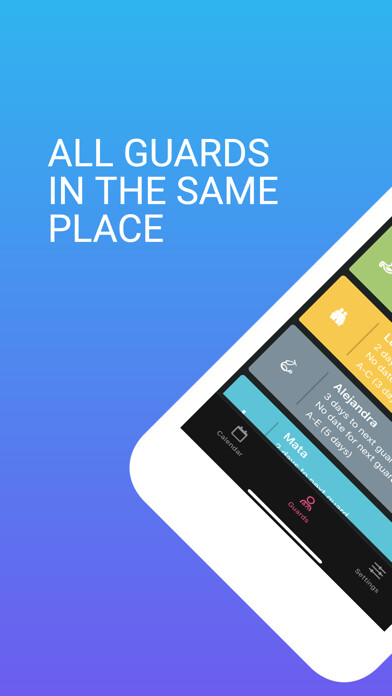 Emulate iPhone app Guardians - On Calls Calendar using MyAndroid Emulate iPhone app Guardians - On Calls Calendar using MyAndroid