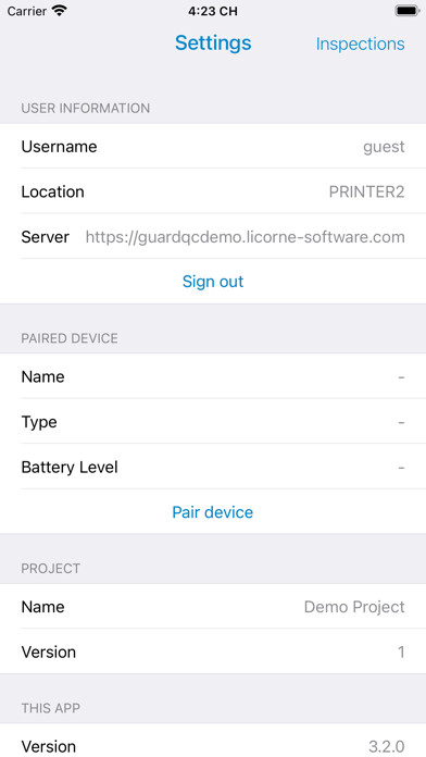 Emulate iPhone app GuardQC using MyAndroid Emulate iPhone app GuardQC using MyAndroid