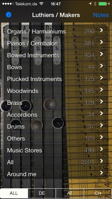 Emulate iPhone app Guarneri - List of the music luthiers/-stores in DE, AT & CH using MyAndroid Emulate iPhone app Guarneri - List of the music luthiers/-stores in DE, AT & CH using MyAndroid
