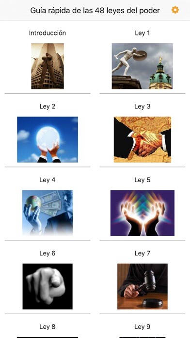 Emulate iPhone app Guía Rápida de las 48 Leyes del Poder using MyAndroid Emulate iPhone app Guía Rápida de las 48 Leyes del Poder using MyAndroid