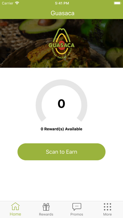 Emulate iPhone app Guasaca Rewards using MyAndroid