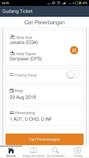 Run android online APK Gudang Ticket from MyAndroid or emulate Gudang Ticket using MyAndroid