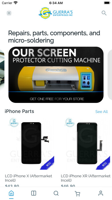 Emulate iPhone app Guerra’s Enterprises Inc. using MyAndroid Emulate iPhone app Guerra’s Enterprises Inc. using MyAndroid