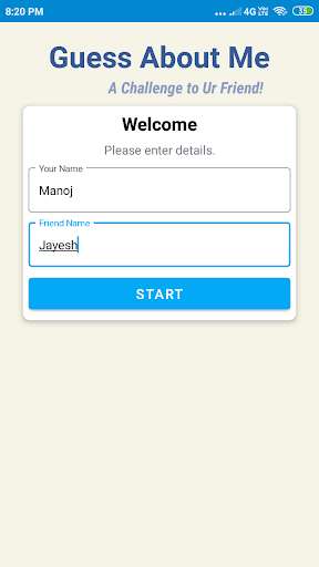 Run android online APK Guess About Me from MyAndroid or emulate Guess About Me using MyAndroid Run android online APK Guess About Me from MyAndroid or emulate Guess About Me using MyAndroid