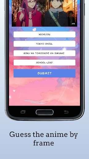 Run android online APK Guess Anime Quiz from MyAndroid or emulate Guess Anime Quiz using MyAndroid