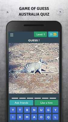 Emulate Android APK Guess Australia Quiz Game