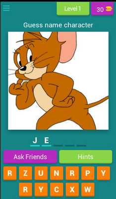 Emulate Android APK Guess Cartoon Characters Emulate Android APK Guess Cartoon Characters