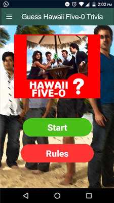 Emulate Android APK Guess Hawaii Five-0 Trivia Quiz