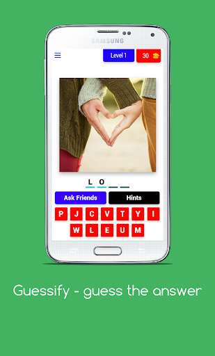Run android online APK Guessify - Guess the picture and answer. from MyAndroid or emulate Guessify - Guess the picture and answer. using MyAndroid