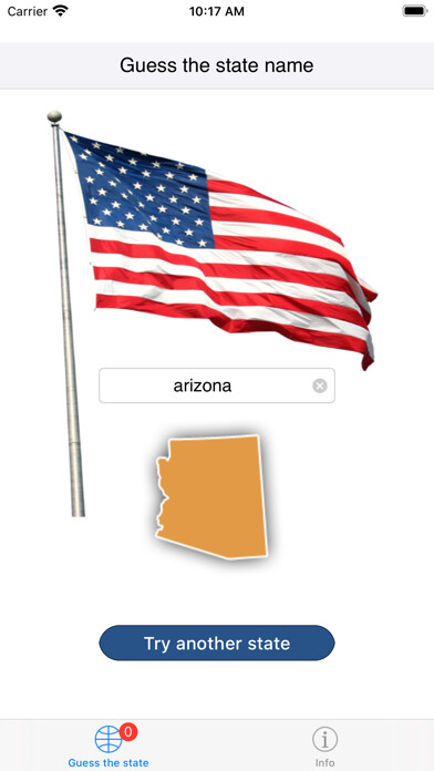 Emulate iPhone app Guess that State Light using MyAndroid Emulate iPhone app Guess that State Light using MyAndroid